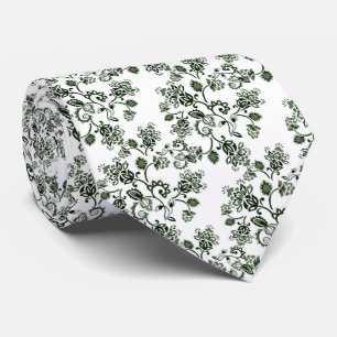 decorada de verde tie