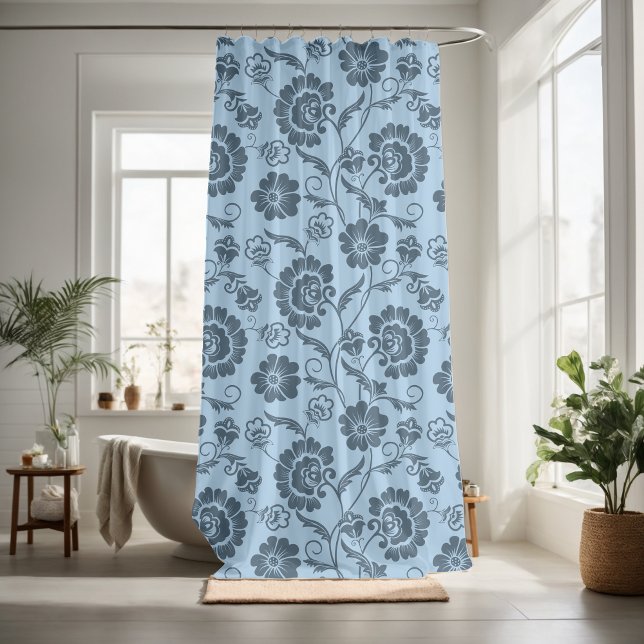Decorate your bathroom by seamless pattern  shower curtain (Creator Uploaded)