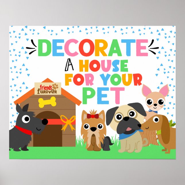 Decorate Your Pets House Station Sign (Front)
