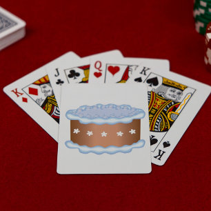 Decorated Cake Playing Cards