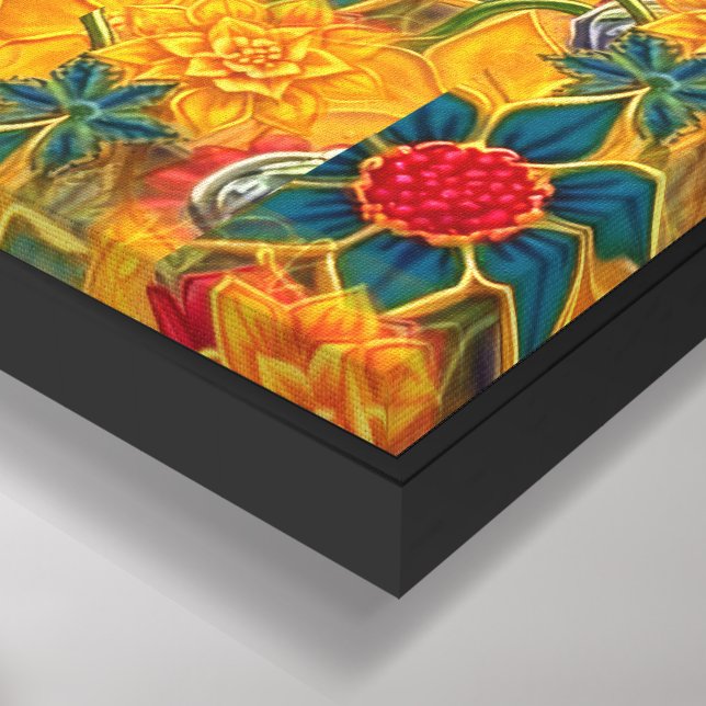 Decorated  canvas print (Corner(Bottom))