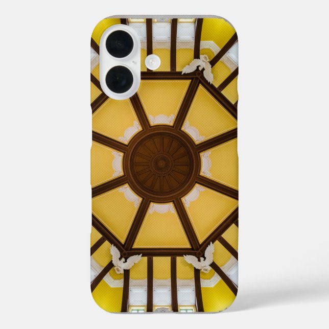Decorated ceiling at the Tokyo Station Case-Mate iPhone Case (Back)