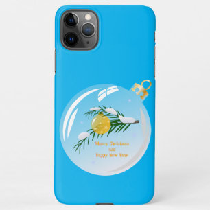 Decorated Christmas branch in bauble  iPhone 11Pro Max Case