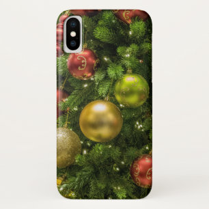 Decorated Christmas Tree iPhone X Case