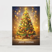 Decorated Christmas Tree Holiday