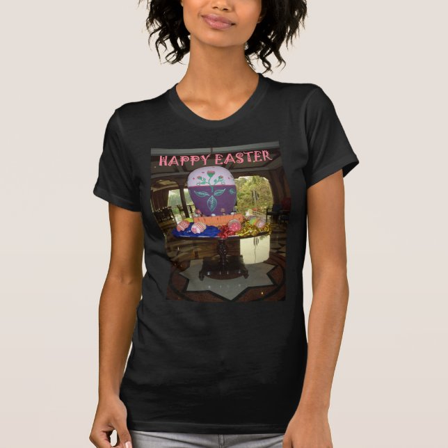 Decorated Easter Egg Art Print T-Shirt (Front)