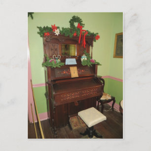 Decorated Piano Postcard