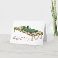 Decorated Pilates Reformer Illustration