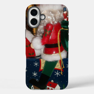 Decorated Santa Claus   Intricate Holiday Art Prin iPhone 16 Plus Case