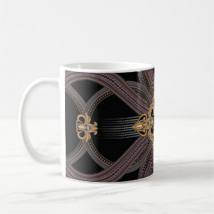 Decorated with elegant and luxurious patterns. Roc Coffee Mug