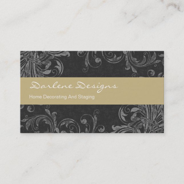 Decorating Business Cards (Front)