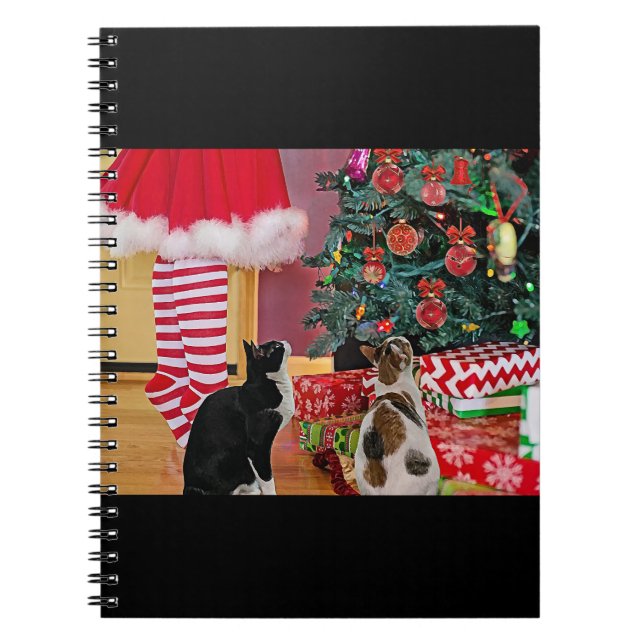 Decorating The Tree Notebook (Front)