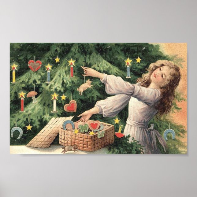 Decorating the Tree Poster (Front)