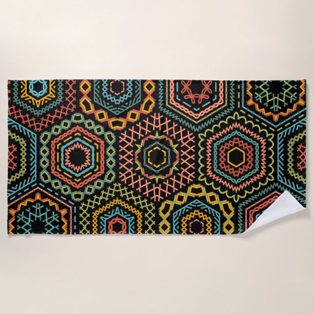 decoration beach towel (Front)