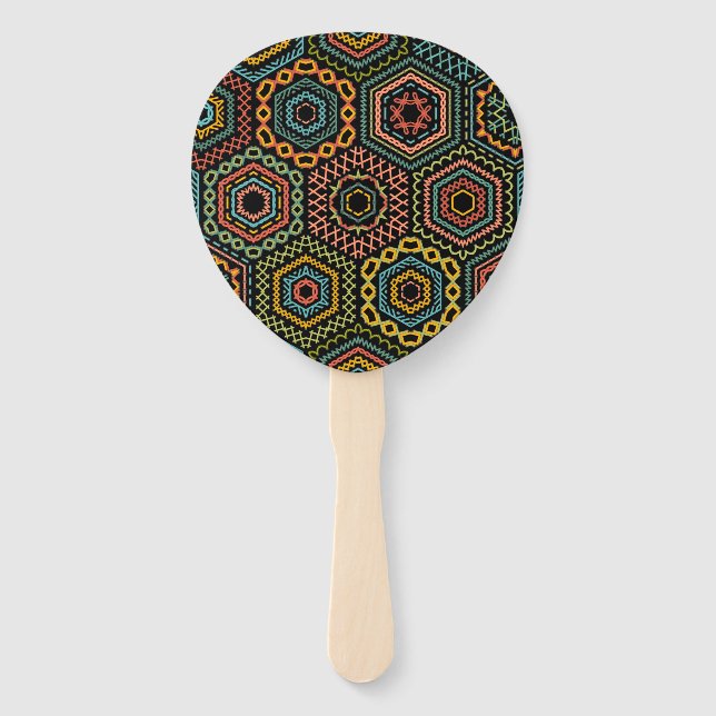 decoration hand fan (Front)