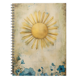 décoration murale de type Sunburst. Notebook