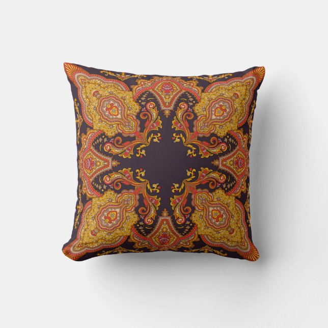 decoration textile classic print digital cushion (Front)
