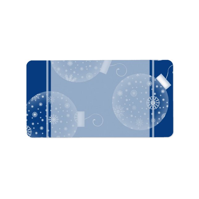 Decorations Christmas Labels (Front)