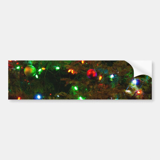 Decorations Glow Bumper Sticker (Front)
