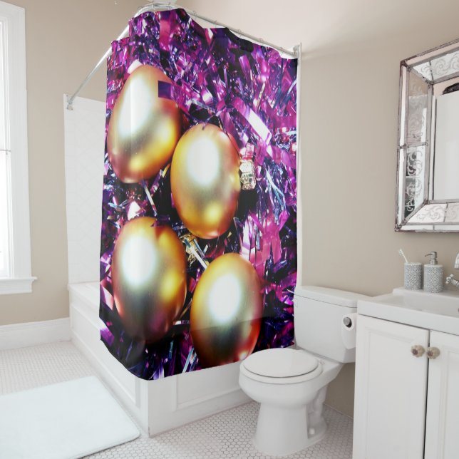 Decorations Shower Curtain (In Situ)