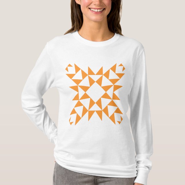 Decorative 01 - Light Orange T-Shirt (Front)