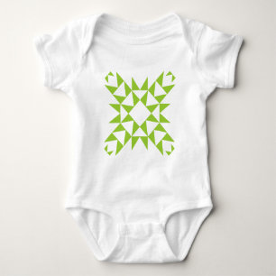 Decorative 01 - Martian Green Baby Bodysuit