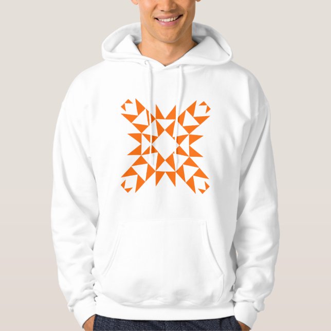 Decorative 01 - Orange Hoodie (Front)