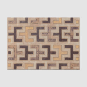Decorative African Mudcloth Pattern Tissue Paper