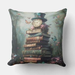 Decorative Alice in Wonderland Throw Pillow