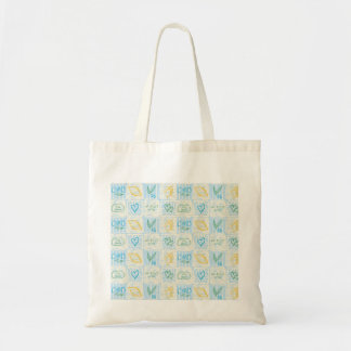 Decorative Amalfi style seamless pattern Tote Bag