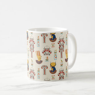 Decorative ancient Egyptian seamless pattern Coffee Mug