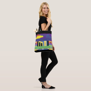 Decorative and Bold Maximalist Design for Artists Tote Bag