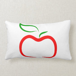 Decorative Apple Lumbar Cushion