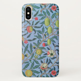 Decorative Art Fruit William Morris Pattern iPhone X Case