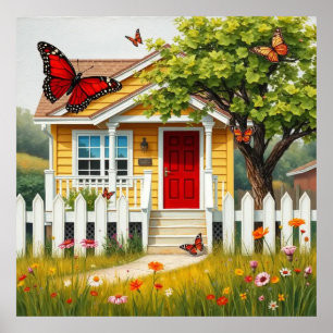 Decorative Art - Home Sweet Home #4 Poster