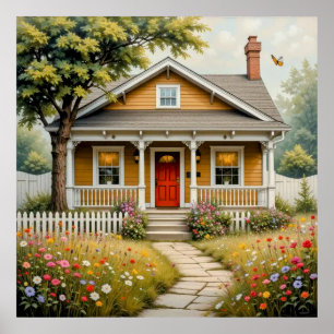 Decorative Art - Home Sweet Home #5  Poster