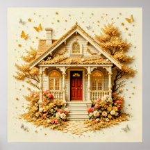 Decorative Art - Home Sweet Home #6  Poster