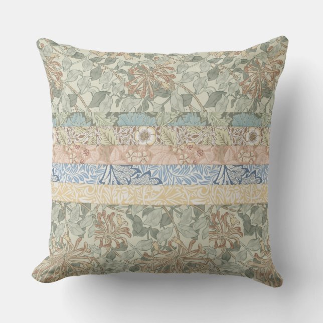 Decorative Art William Morris Nouveau Wallpapers   Cushion (Front)
