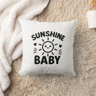 Decorative baby sunshine cushion