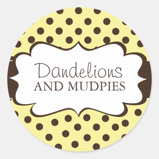 Decorative Bakery Stickers (Front)