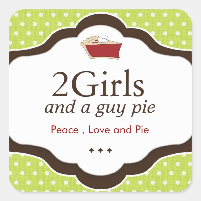 Decorative Bakery Stickers (Front)