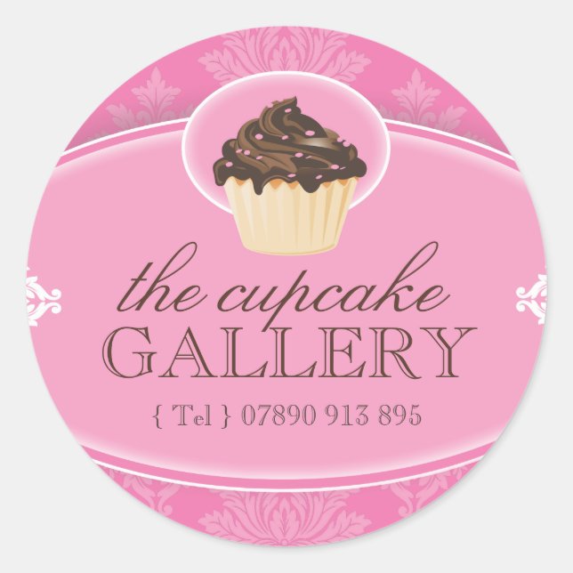 Decorative Bakery Stickers (Front)