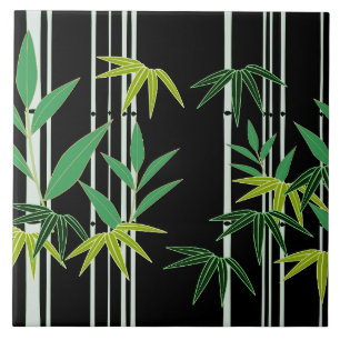 Decorative Bamboo Pattern Ceramic Tile