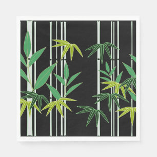 Decorative Bamboo Pattern Napkin