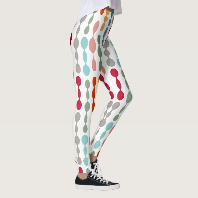 Decorative Barbell Leggings (Right)