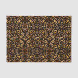 Decorative Black And Gold Tissue Paper