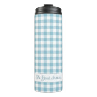 Decorative Blue Buffalo Check