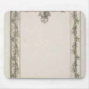 Decorative border, 1809 mouse pad