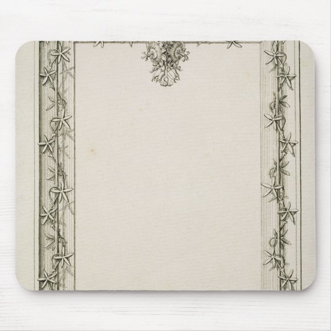 Decorative border, 1809 mouse pad (Front)