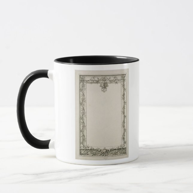 Decorative border, 1809 mug (Left)